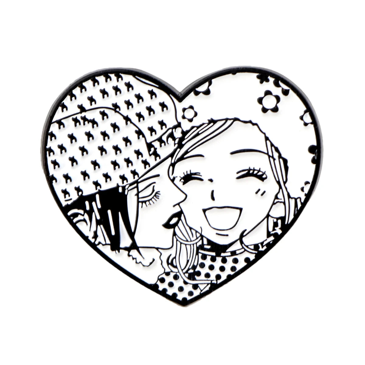 Classic Japanese Anime Girls Oosaki Nana Lapel Pins for Backpack Enamel Pin Women's Brooch Badges for Clothes Jewelry Accessorie