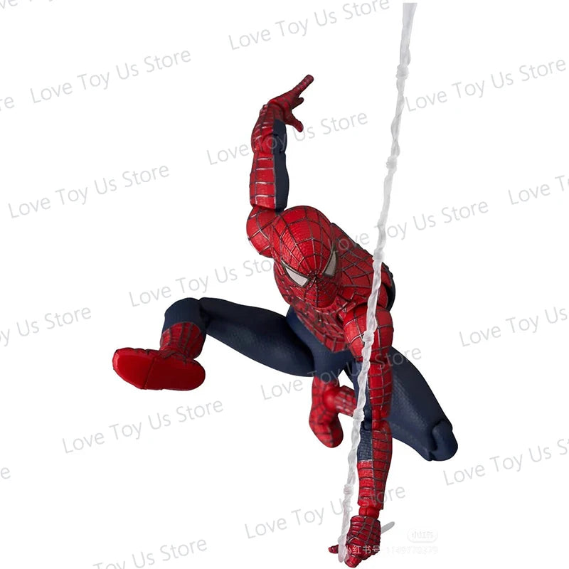 New Mafex No.241 Spider Man Toby Maguire Heroes Have No Return Friendly Neighborhood Action Figure Model Toys Collectible