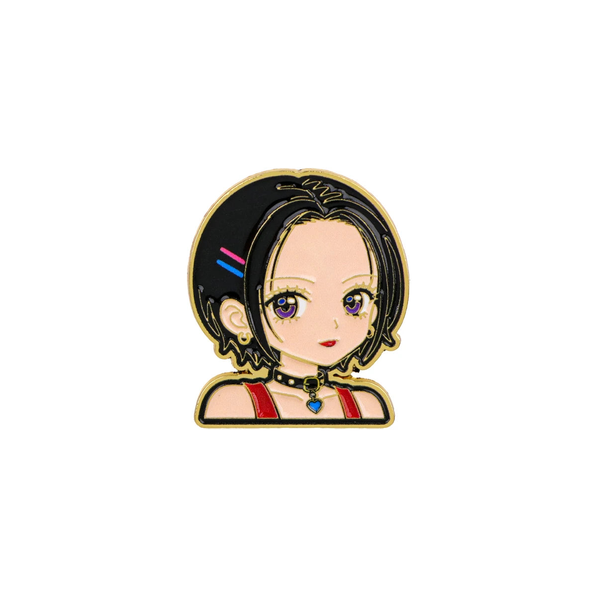 Classic Japanese Anime Girls Oosaki Nana Lapel Pins for Backpack Enamel Pin Women's Brooch Badges for Clothes Jewelry Accessorie