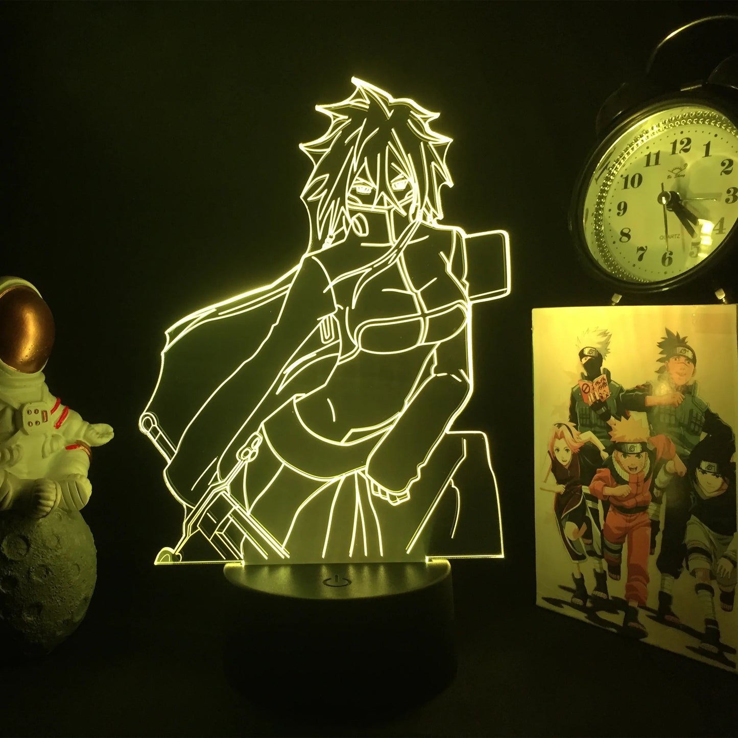 3D Anime Lamp Bleach Led Night Light for Kids Bedroom Decoration Bedside Lamp Gift for Children Study Room Decor Light 3d