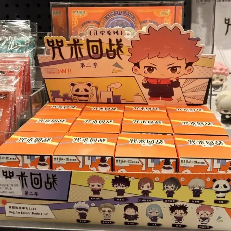 In Stock Genuine Jujutsu Kaisen Season 2 Daily Series Blind Box anime character Gojo Satoru Geto Suguru Cute Doll Toys Gifts