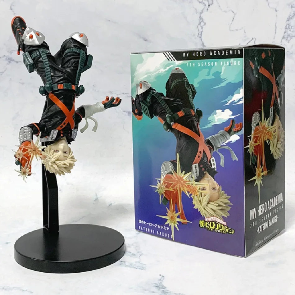 18-20cm My Hero Academia Anime Figures Midoriya Izuku Bakugou Katsuki Action Model Pvc Desktop Statue Collection Toys Gifts
