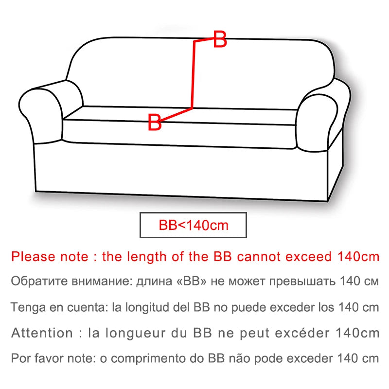 LEVIVEl Jacquard Elastic Sofa Covers Geometric ArmChair Knitted Sofa Couch Slipcovers Chair Protector For Living Room L Shaped