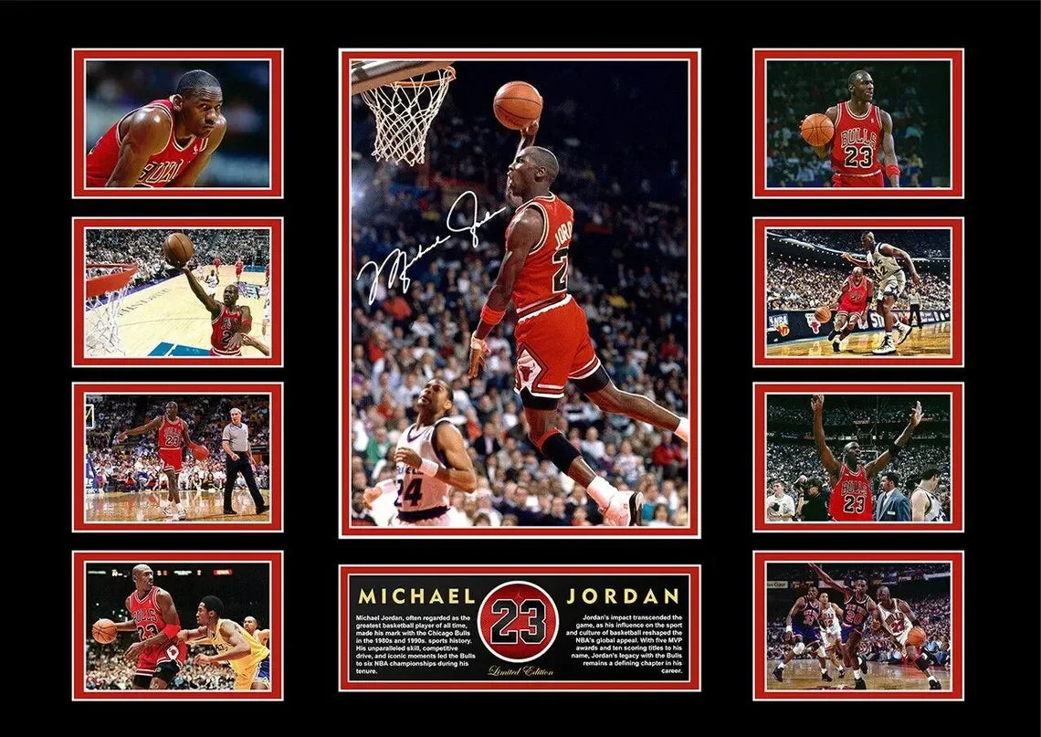 Famous Modern Football Player and Signature Poster Wall Decor B-Messi Sport Stars Canvas Painting For Boys' Room Fans Gift