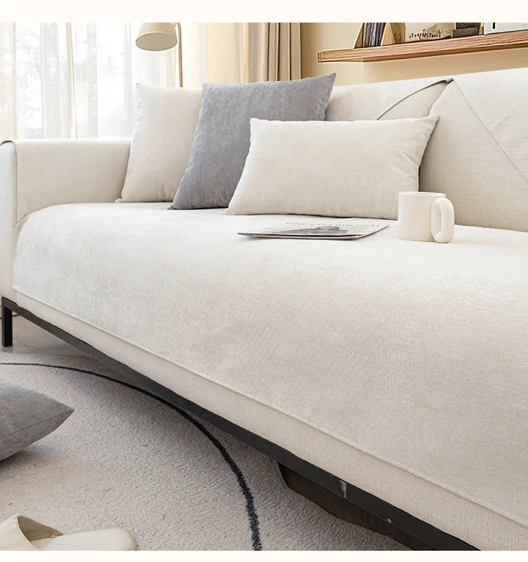 1PC Non-slip Waterproof Sofa Seat Cover Living Room Anti-Cat Scratch Sofa Slipcover L Couch Mat Towel 쇼파커버 Fundas Para Sillones