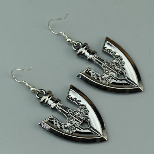 Anime JOJOS BIZARRE ADVENTURE Earring Drop Dangle Earring For Women Trendy Unisex Cosplay Props Jewelry Gifts