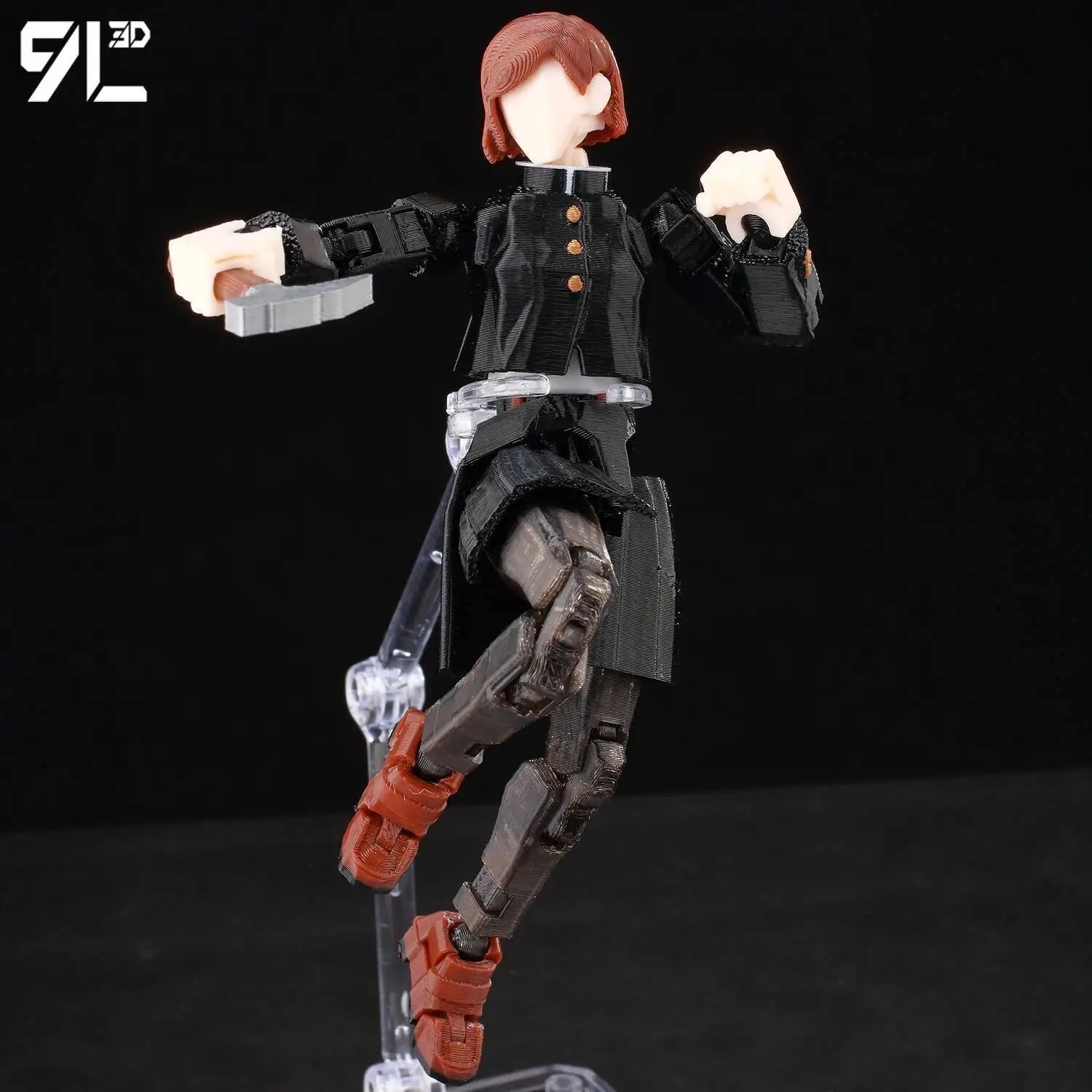 钉崎-15.jpg Jujutsu Kaisen Gojo Sukuna Articulated Figure – 13 Joints