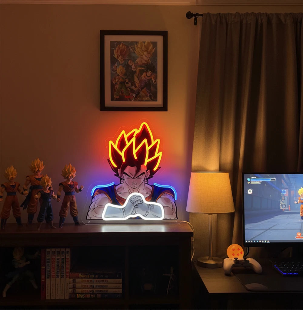 Custom One Piece Luffy Acrylic Neon LED Light Animes Artwork for Home Festival Decor Party Bar Hotel Salon Business Shop,Etc.
