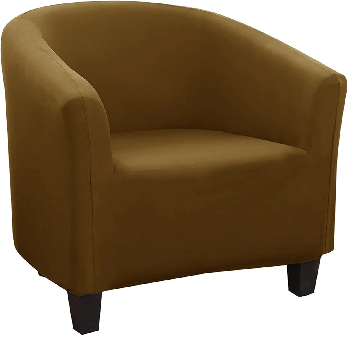 Stretch Club Chair Slipcover Spandex Barrel Chair Covers Printed Tub Living Room Armchair Covers Furniture Protector Sofa Cover