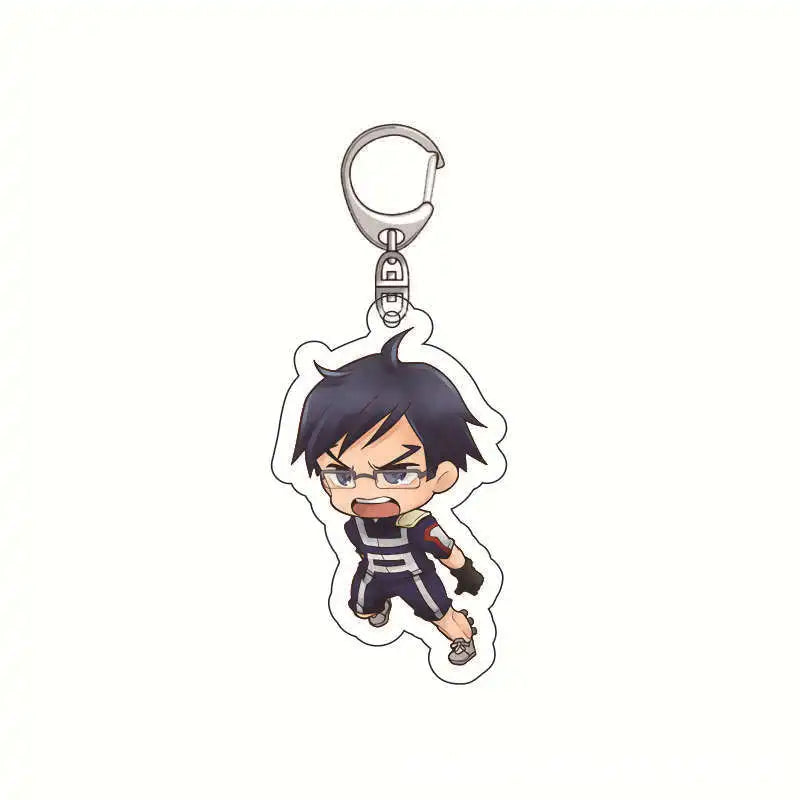 My Hero Academia Acrylic Keychain Izuku Midoriya Shoto Todoroki Anime Keychain Creative School Keychain Anime Accessories Cute