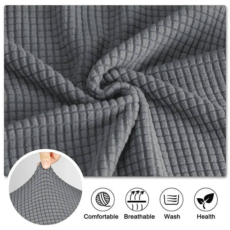 Polar Fleece Fabric Armless Futon Sofa Bed Cover Solid Without Armrest Big Elastic Folding Furniture home Decoration Bench Cover
