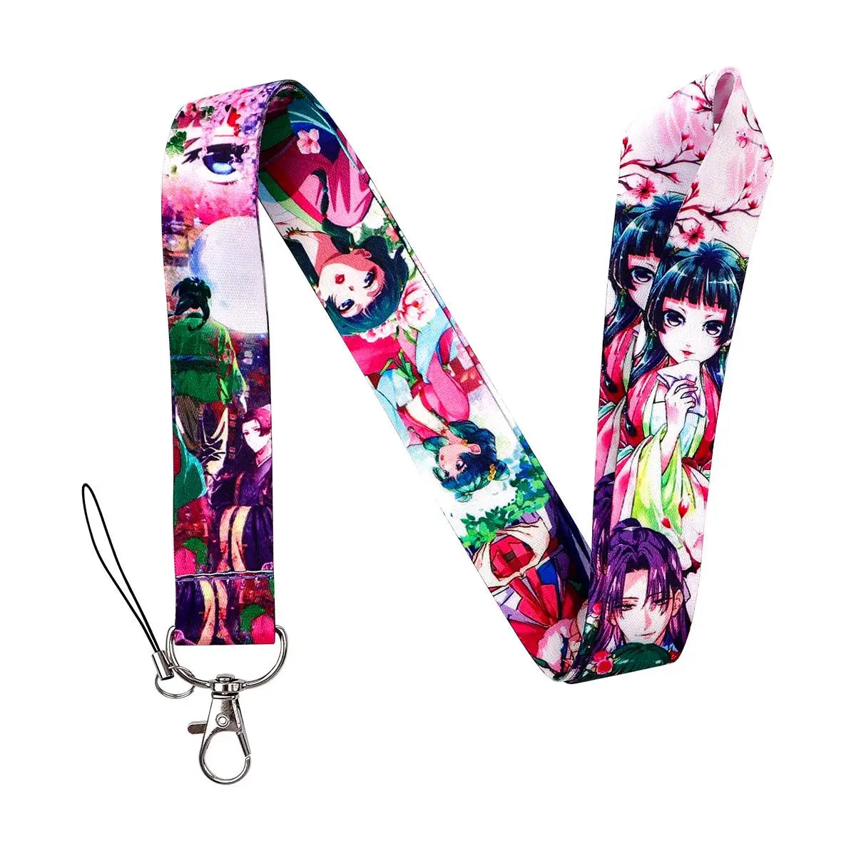 Anime Series Lanyard Neck Strap for Key ID Card Cell Phone Straps Badge Holder DIY Hanging Rope Keyrings Accessories Gifts