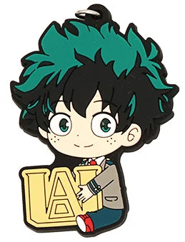 My Hero Academia Anime MHA Boku no Hero Academia Midoriya Deku Denki OCHACO Bakugou Katsuki Rubber Keychain