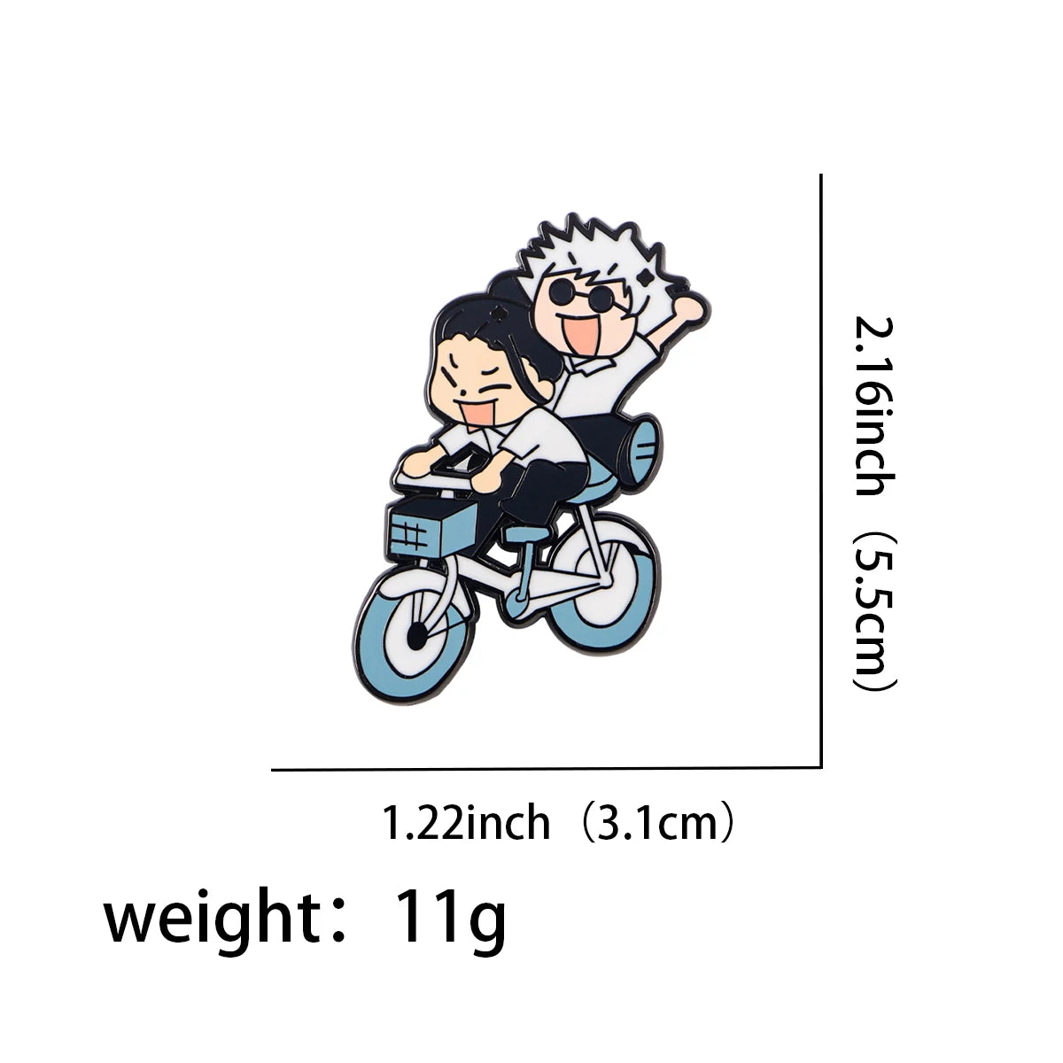 Popular Anime Cool Enamel Pin Cartoon Brooch Clothes Backpack Lapel Badges For Friends Fashion Jewelry COSPLAY Accessories Gifts