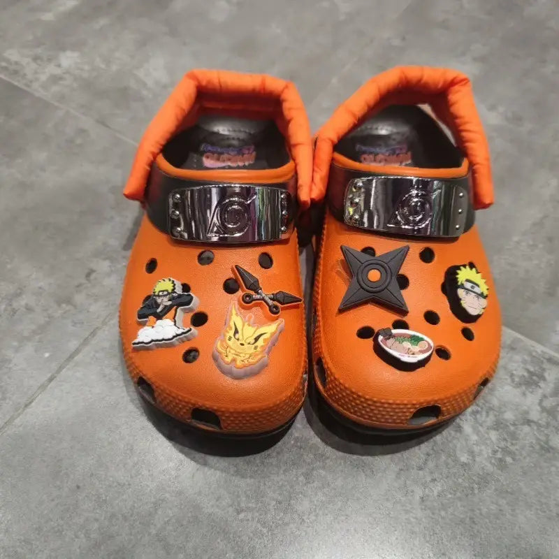 Naruto Sasuke Beach Sandals – Non-Slip Summer Slippers