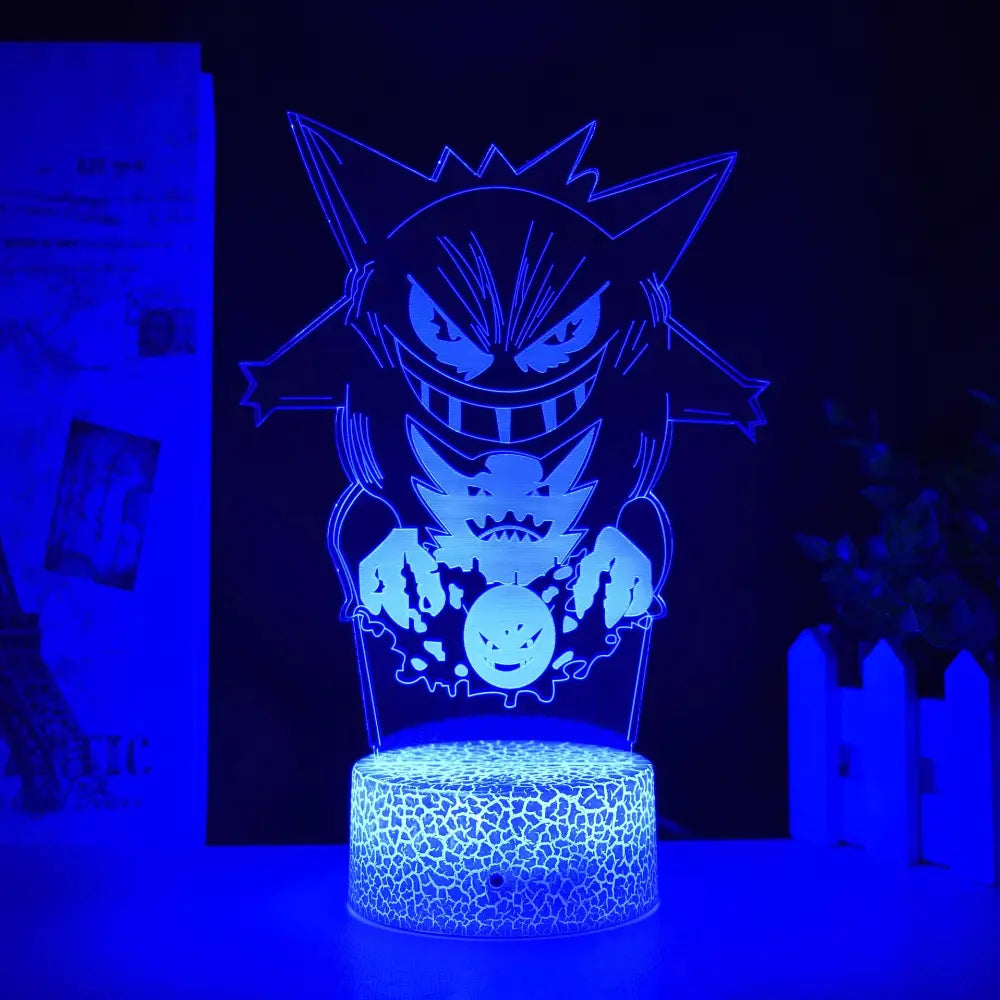 Pokemon Pikachu 3D LED Lamp – Anime Night Light