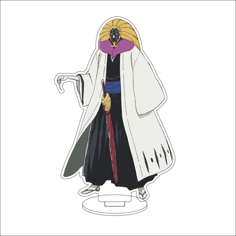 Anime BLEACH Acrylic Stand Ornaments Ogawa Michiru Kurosaki Isshin Kurosaki Yuzu Figure Stand Gifts