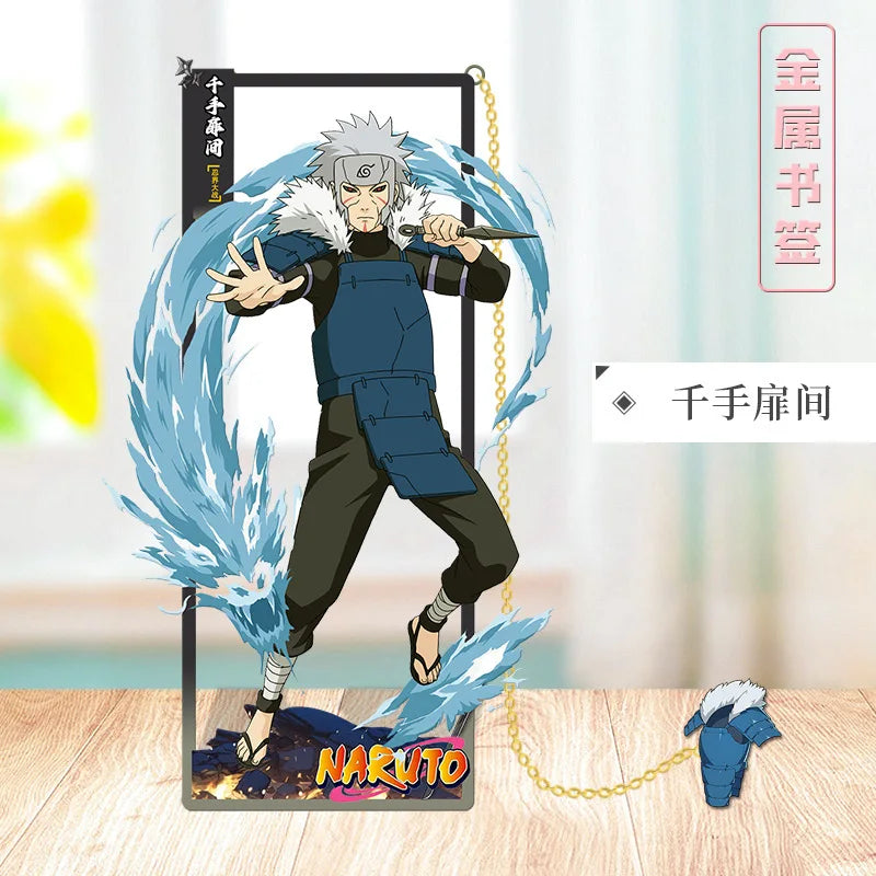 Naruto Anime Metal Bookmarks for Collectors Stylish Character Bookmark NEW