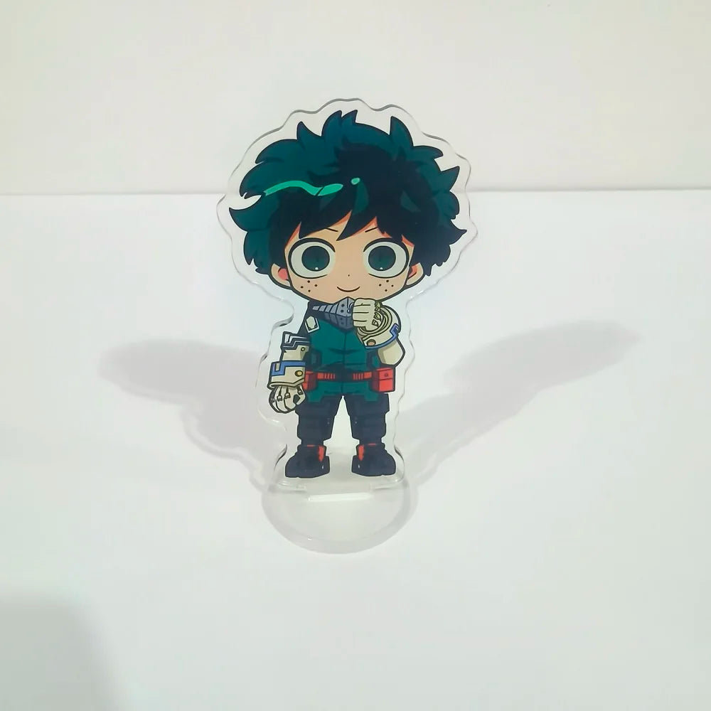 Popular Anime My Hero Academia Acrylic Figure Stand Deku Might Shigaraki Tomura Model Desk Decor Fans Collection Diy Props Gift