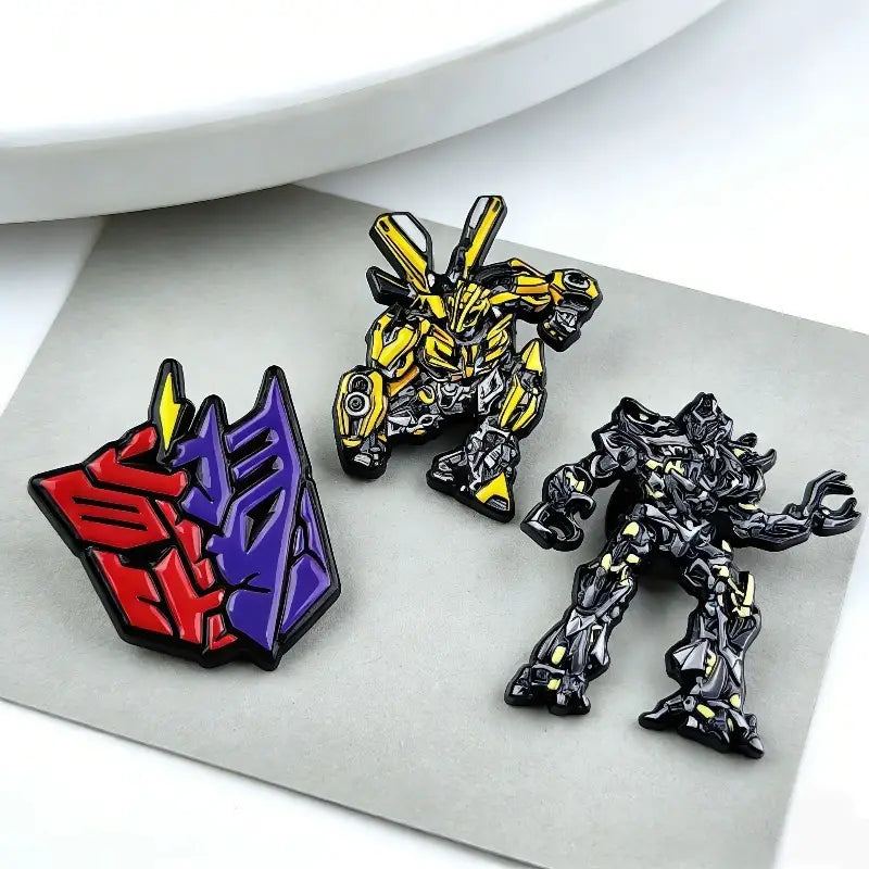 Anime Character Enamel Brooch Pin – Gift Set