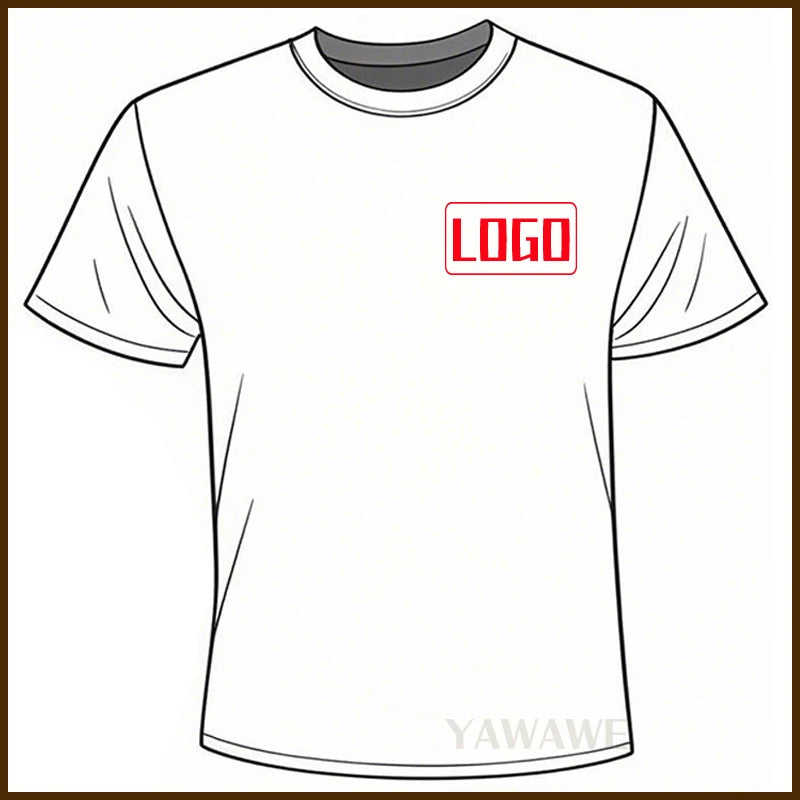 For man Text here Fashionable summer t shirt Custom Design Here Short Sleeve Daily Wear Tailor-made Oneck Rock tees Personalized