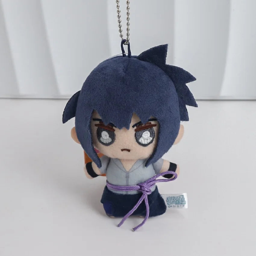10cm Anime Naruto Shippuden Peripheral Pendant Kakashi Naruto Plush TYoy Keychain Backpack Ornament Adorn Xmas Gift