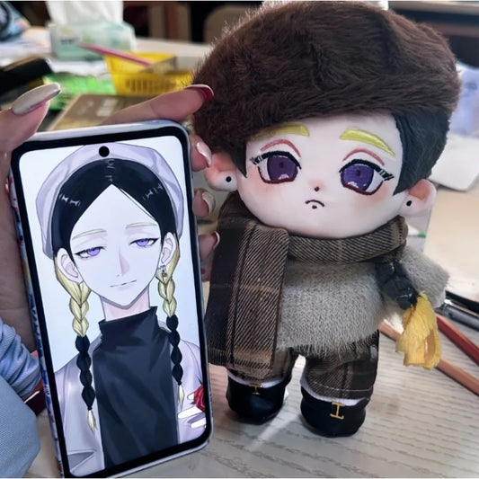 20cm Tokyo Revengers Haitani Ran Anime Figures Plush Cosplay Dress Up Cotton Doll Toys for Children Cute Birthday Festival Gift