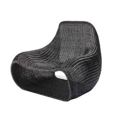 Joylive Leisure Chair Outdoor Garden Rattan Chair Rattan Sofa Single Sofa Chair for Living Room and Outdoor
