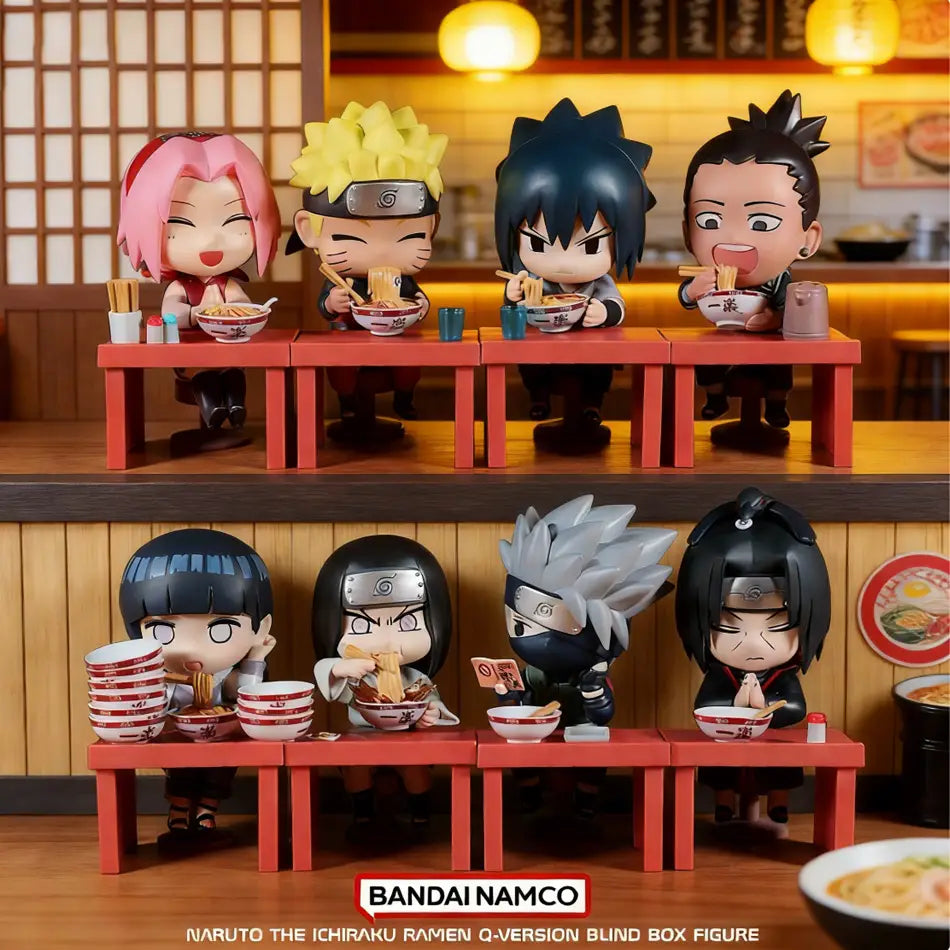 Naruto Naruto & Sasuke Blind Box Figure Set – Q Version Desktop Display