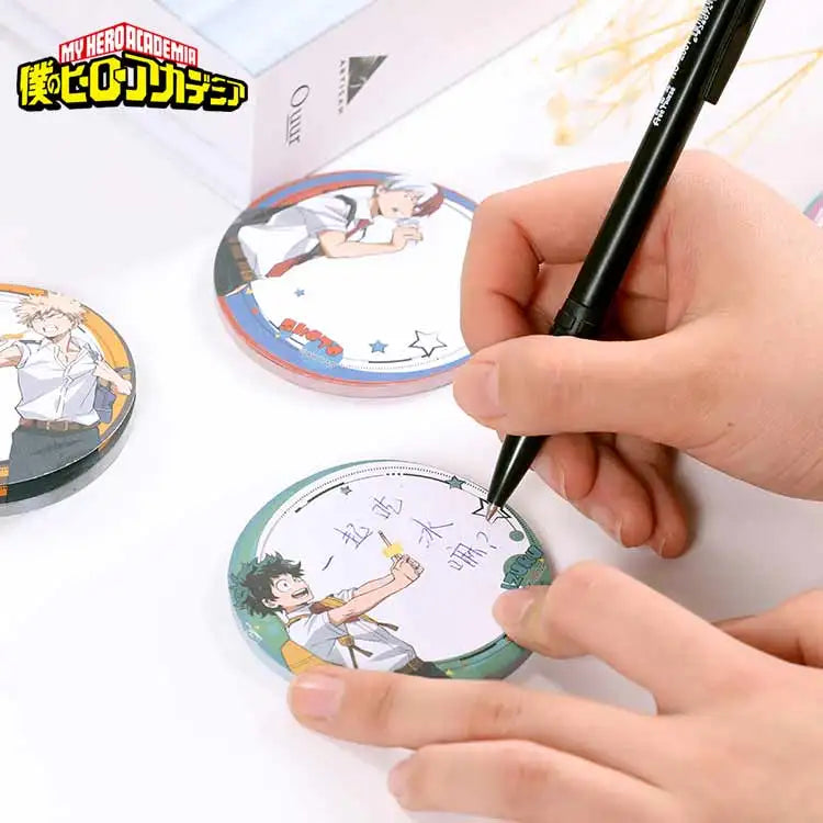 My Hero Academia Unisex Midoriya Izuku Bakugou Katsuki Todoroki Shoto Official Authorization of China Message Post Sticky Note