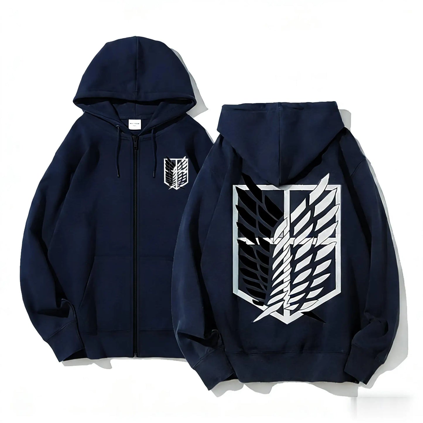 Attack on Titan Anime Hoodie Zip Up Sweatshirt Men Women 2026 New Loose Casual Streetwear Cosplay Jacket Pullover Long Sleeve