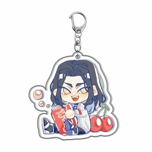 6CM hot  Anime Tokyo Revengers Acrylic Keychain Model Cosplay Characters Ornament Accessories Goods Collection Gifts