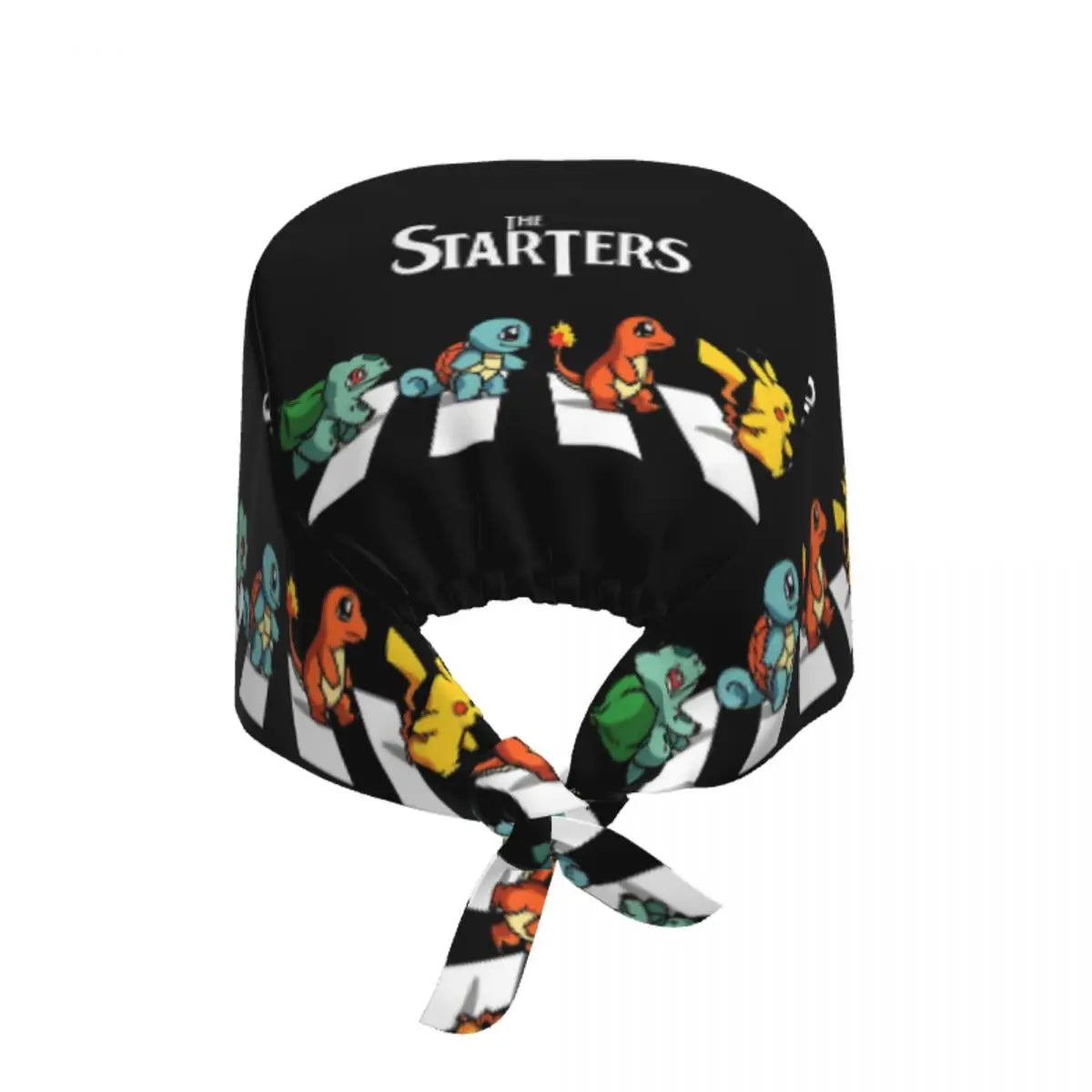 Custom Squirtles Anime Breathable Scrub Hat Surgical Scrub Caps Unisex Nurse Medical Cap Work Scrubs Hat for Medical Surgical