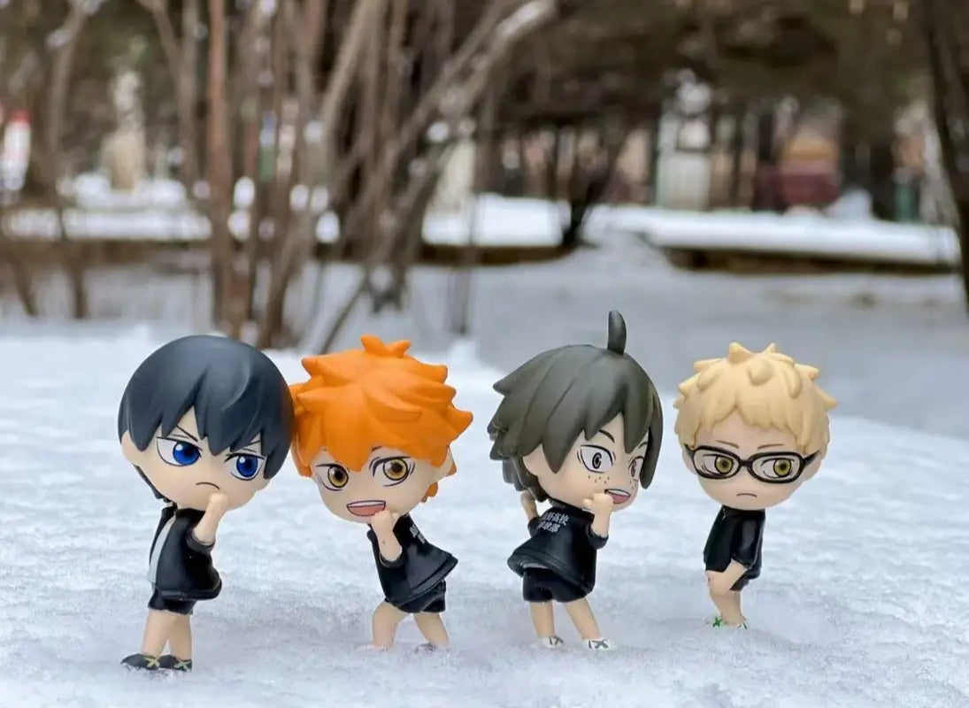 In-Stock Japanese Version Of Volleyball Boys Greeting With A Turn Hinata And Kageyama Looking Back Displaying Team