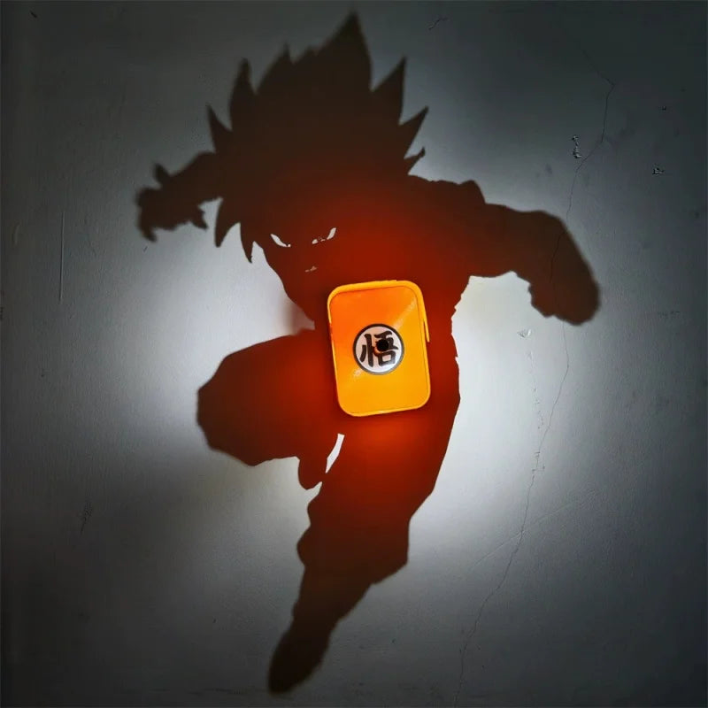 Anime Kaito Conan Goku Shadow Light Projector Lamp Creative Atmosphere Night Light Surprise Gift Friends Besties Decoration Toys