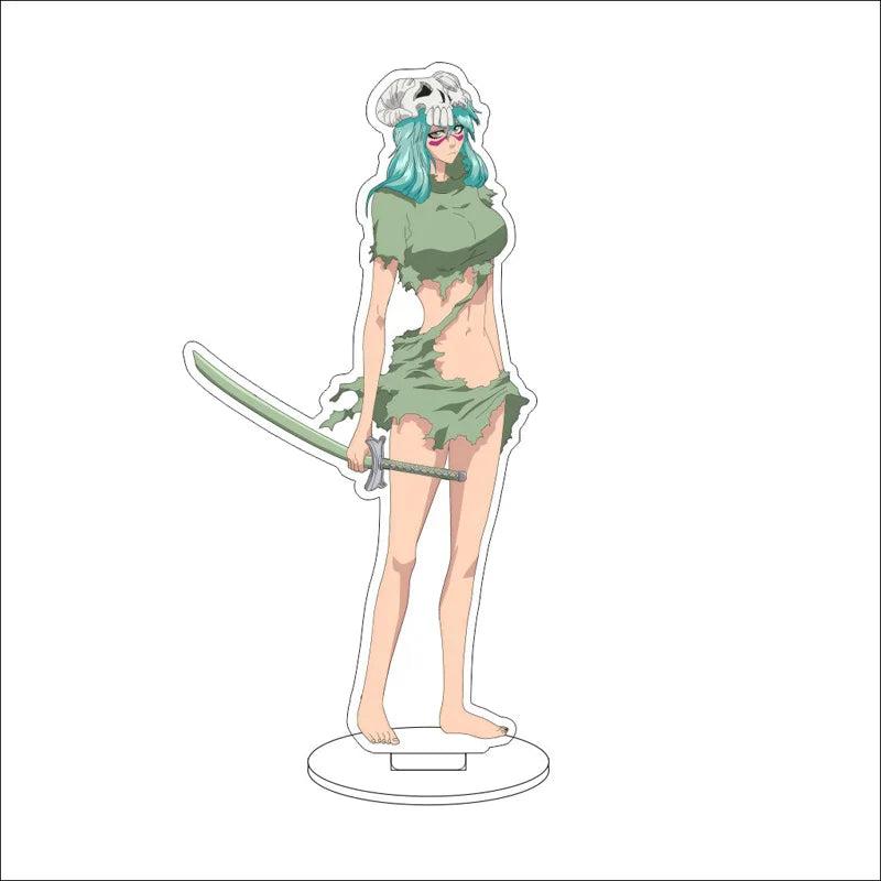 Anime BLEACH Acrylic Stand Ornaments Ogawa Michiru Kurosaki Isshin Kurosaki Yuzu Figure Stand Gifts