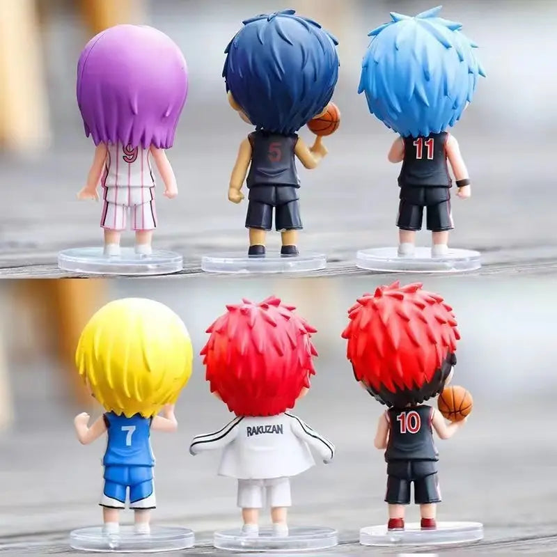 1 Buah Anime Kuroko’s Basketball Action Figures Kuroko Tetsuya Kagami Taiga Statue PVC Model Basketball Team Collection