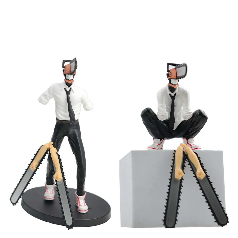 New Chainsaw Man Lacey/Power/Denji Anime Action Figure PVC Chainsaw Man Noodle Stopper Figurine Adult Collection Model Toys