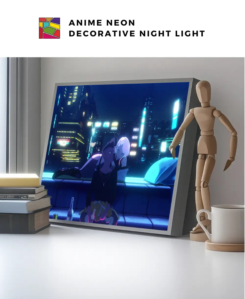 Cyberpunk Edgerunners LED Wall Art – LED Night Light