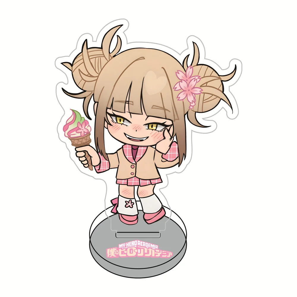 My Hero Academia Sakura Version 10cm Acrylic Stand Figures keychain Anime Collectible Merchandise Desktop Decoration Fan Gift