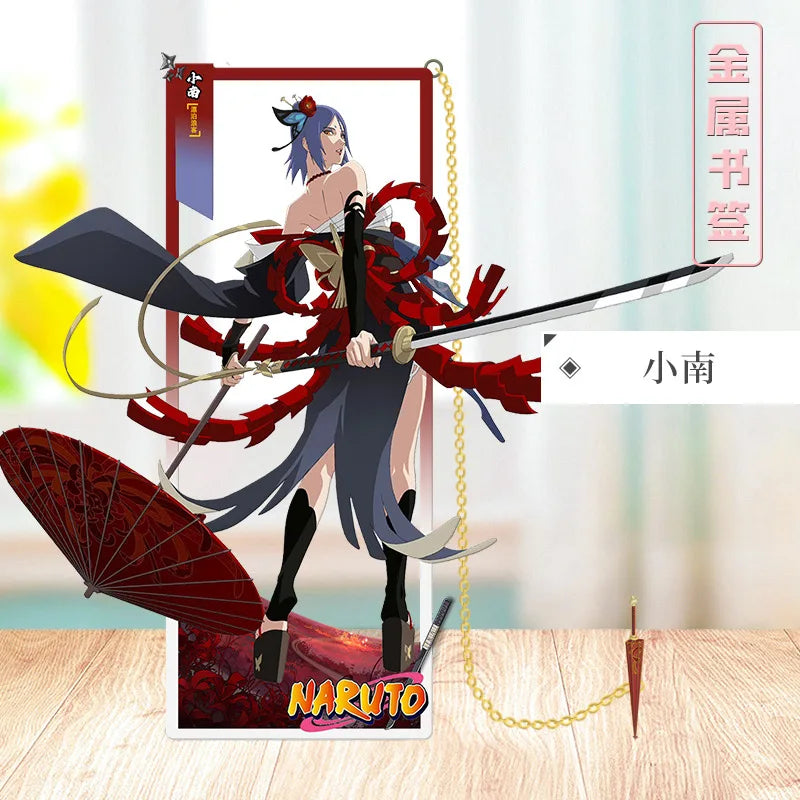 Naruto Anime Metal Bookmarks for Collectors Stylish Character Bookmark NEW