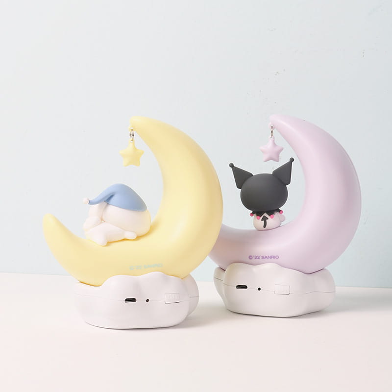 Sanrio Kuromi Cinnamoroll LED Crescent Night Light