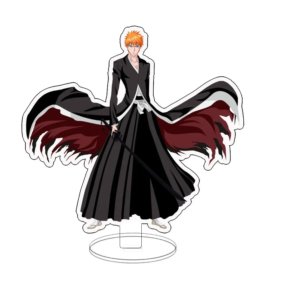 BLEACH Character Standing Sign Anime Figure Kurosaki Ichigo Double-Sided Acrylic Stands Model Desk Decor Props Gift Hot Sale