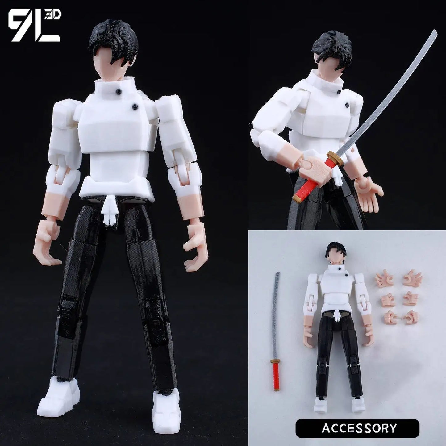 9L3D T13 Jujutsu Kaisen Itadori Figure LUCKY13 Training Ver. JJK Titan13 Multi-Jointed Movable Dummy13 Stress Relief Toys Gifts