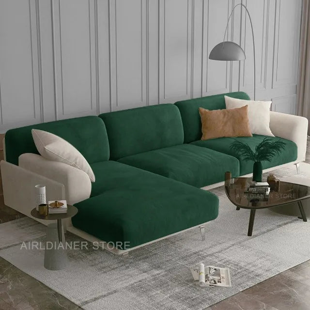 Luxury Soft Velvet Sofa Seat Cover Solid Elastic Sofa Cushion Covers Separate Furniture Protector Sofa Cover Living Room Pets