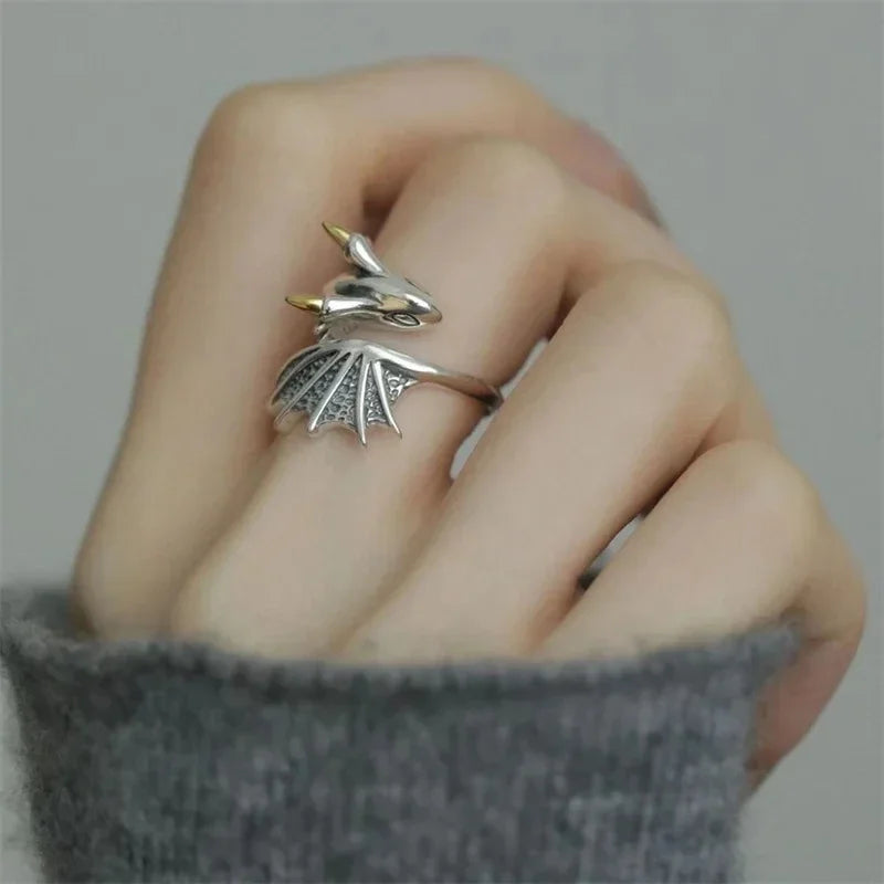 Anime Soul Eater Hot Sale Death The Kid Skull Cosplay Ring Metal Adjustable Rings Unisex Jewelry Halloween Accessories Props