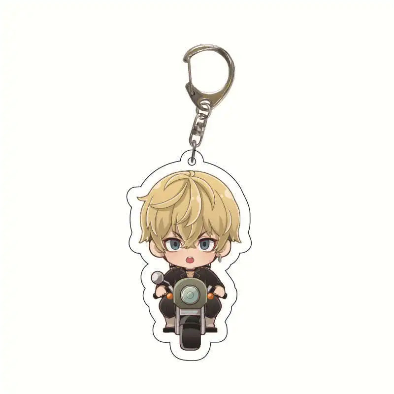 Tokyo Revengers Anime Takemichi Hanagaki Soryu Captain Ken Ryuguji Keychain Acrylic New Fashion Accessories Souvenir Gift