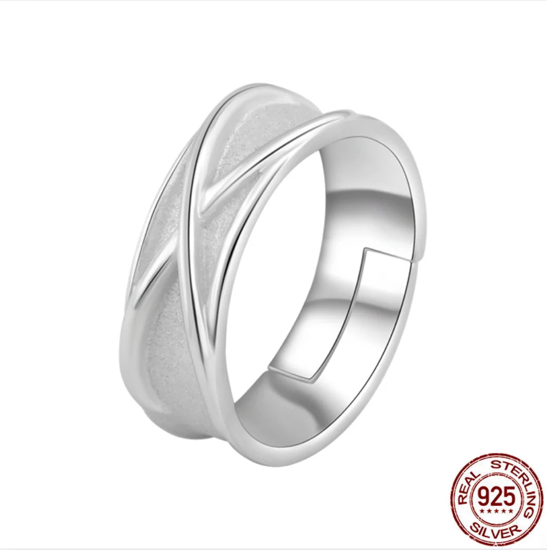 925 Sterling Silver Anime Super Z Goku Black Ring Adjustable Time Finger Ring For Women Men Cosplay Jewelry Rings Accessory