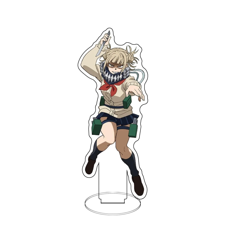 Anime My Hero Academia Acrylic Standee Model Figure Cosplay Plate Holder Topper Fans Christmas Keychains Plate Gift Standee