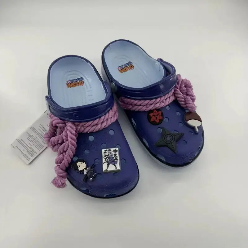 Naruto Sasuke Beach Sandals – Non-Slip Summer Slippers